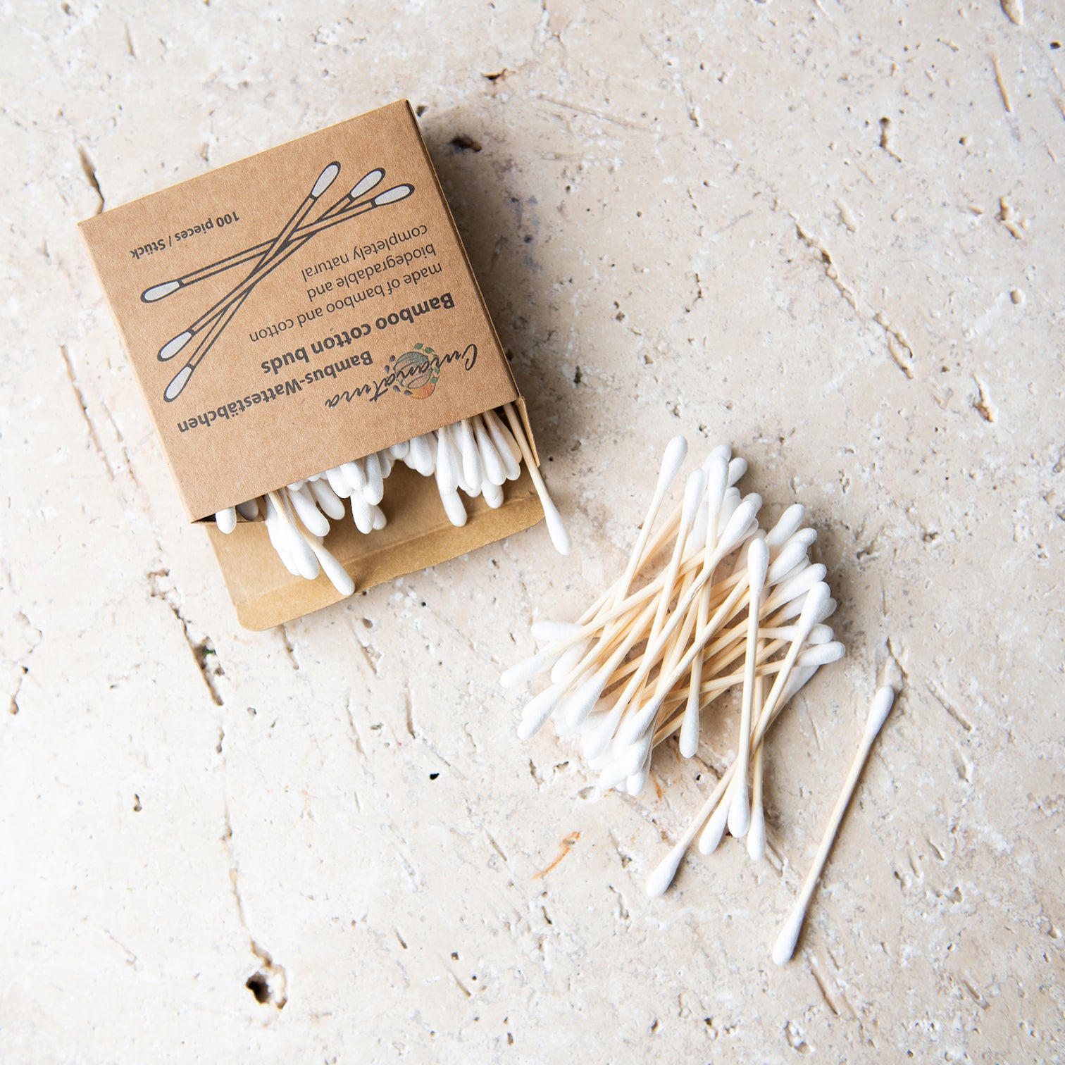 Bamboo Cotton Buds (x100) - Life Before Plastik